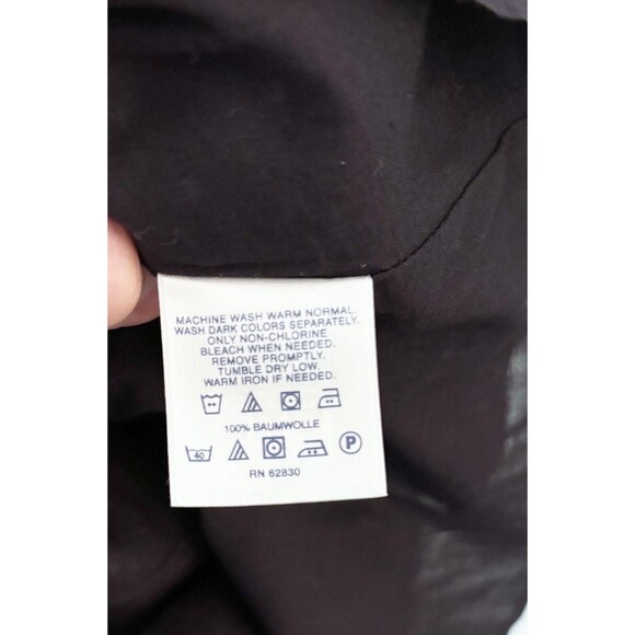 Lands End Cotton Polka Dot Dress Blue White Size 4 - Picture 10 of 10